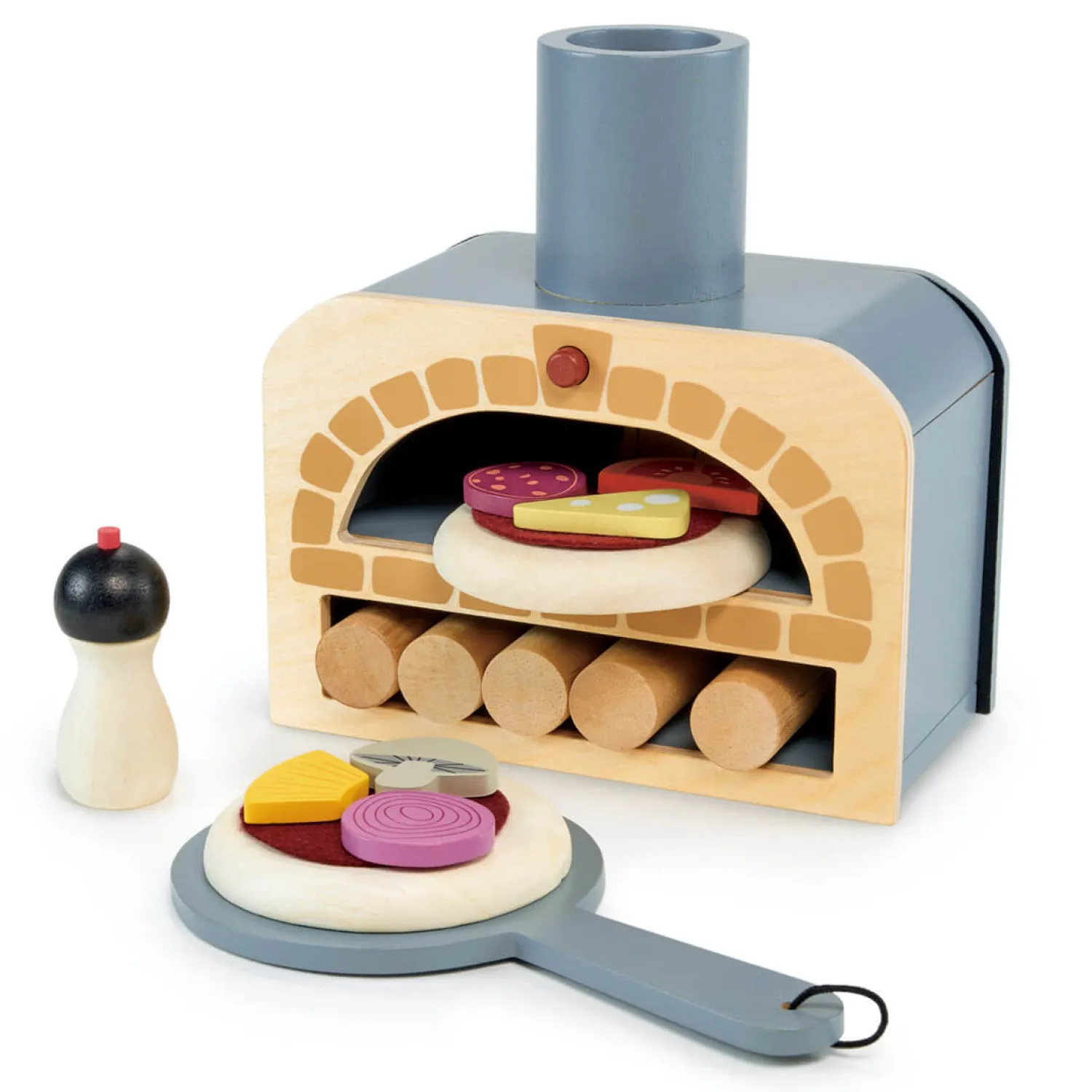 Tender Leaf Toys Drewniany piec do pizzy