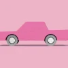 WayToPlay Drewniany samochodzik - Pink