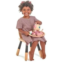 Tender Leaf Toys Drewniany serwis do herbaty, Mini Chef