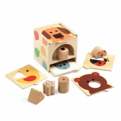 Djeco Drewniany sorter BOX BASIC