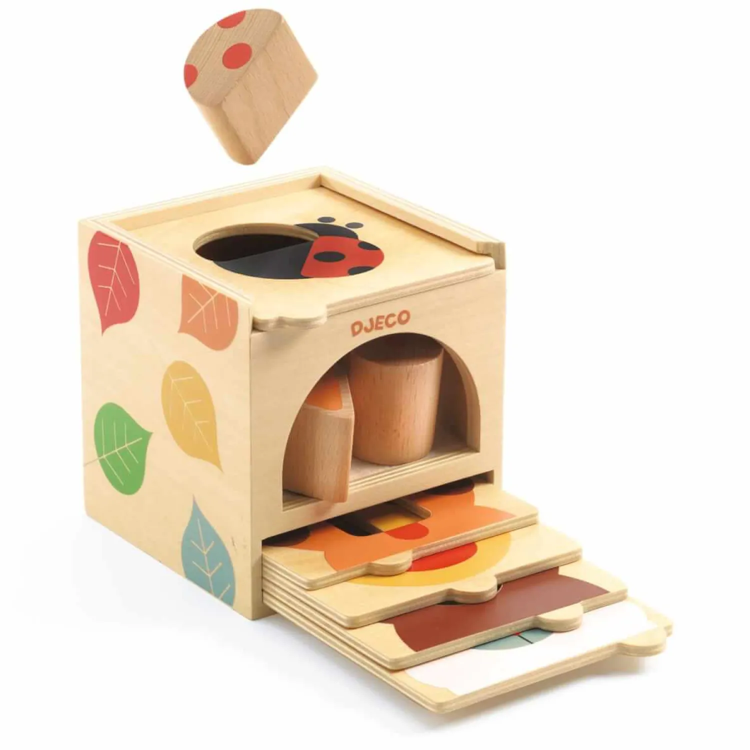Djeco Drewniany sorter BOX BASIC