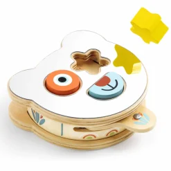 Djeco Drewniany sorter z lusterkiem BABY BOOMI