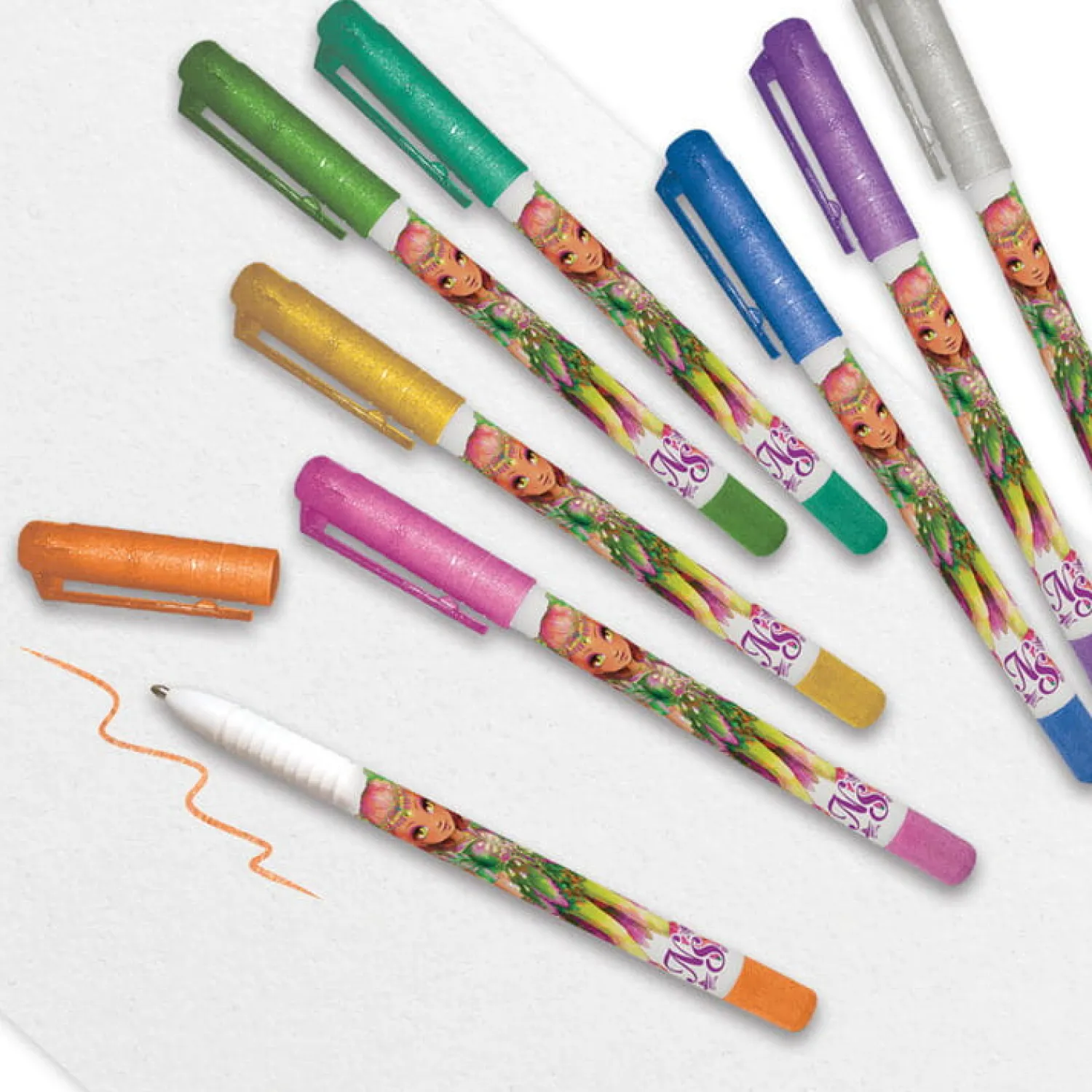 Nebulous Stars Długopisy żelowe 8 kolorów