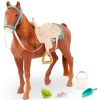 OurGeneration Duży koń dla lalki 46cm – American Saddlebered z akcesoriami