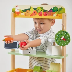 Janod Duży sklep warzywniak Farma 3+