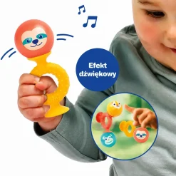 LUDI Dźwiękowe piłeczki z przyssawkami SMAC POP