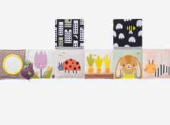 Taf Toys Dwustronna książeczka sensoryczna - Urban Garden