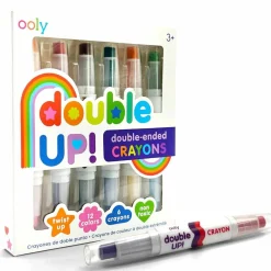 Ooly Dwustronne kredki Double Up, 6 szt.