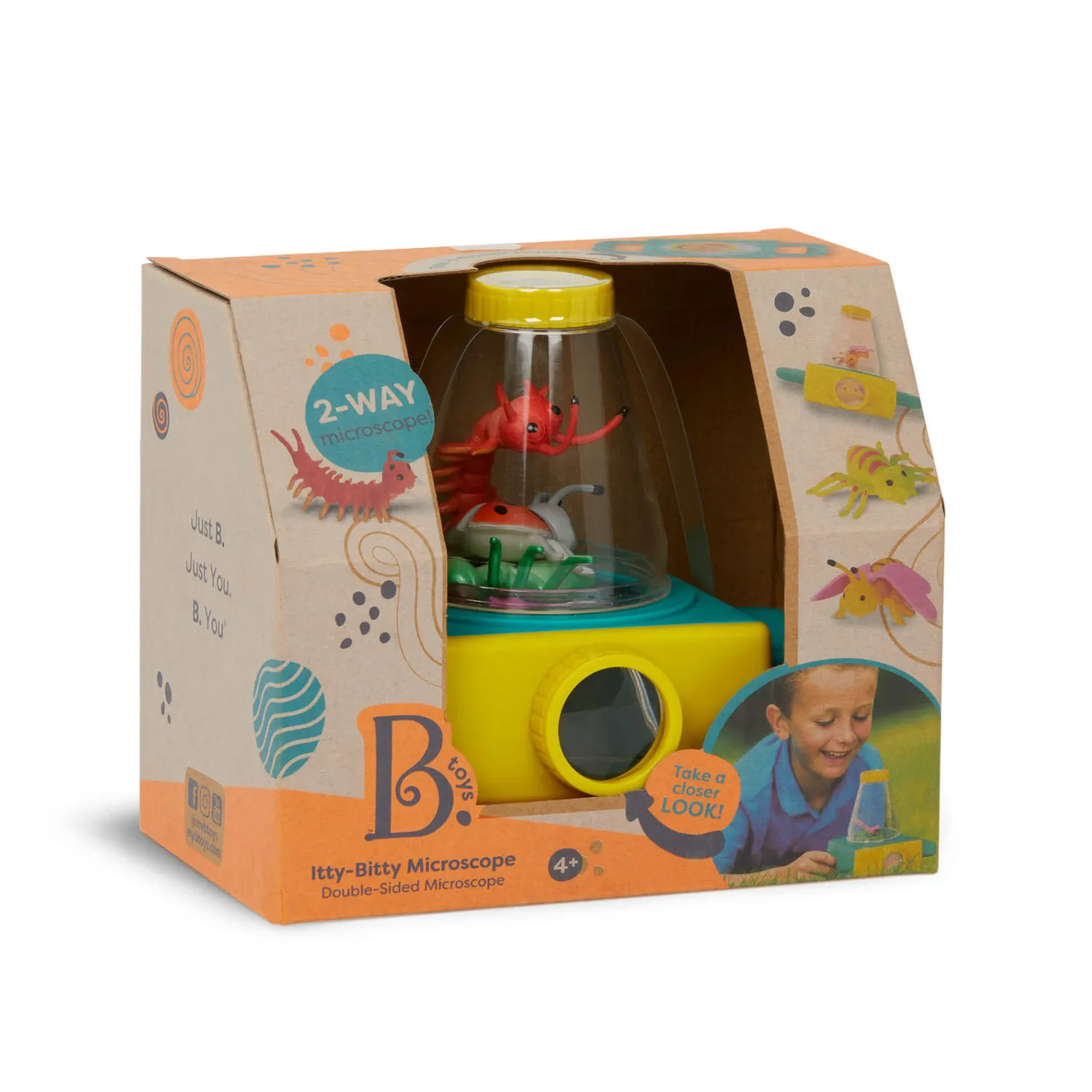 B.Toys Dwustronny mikroskop do obserwacji owadów Itty-Bitty Microscope