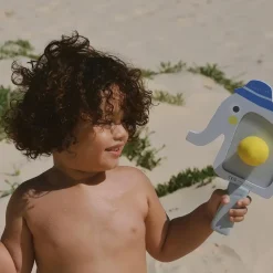 Sunny Life Dziecięce rakietki plażowe na rzep - Eli the Elephant
