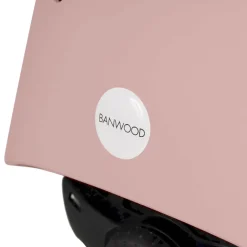 Dzieci Banwood Dziecięcy eco kask rowerowy Dusty Rose