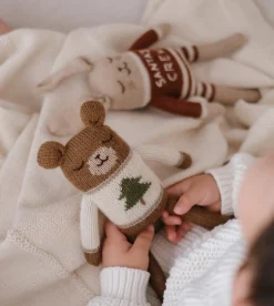 Main Sauvage Dziergany królik z wełny alpaki - Santa's Crew