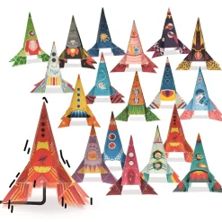 Ludattica EASY ORIGAMI - zestaw kreatywny - RAKIETY