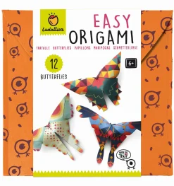 Ludattica EASY ORIGAMI - zestaw kreatywny - MOTYLE