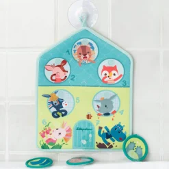 Lilliputiens Edukacyjna mata do wanny "Myję się" 18 m+