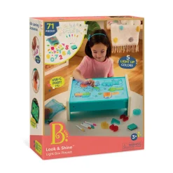 B.Toys Edukacyjny podświetlany stolik do rysowania Look & Shine