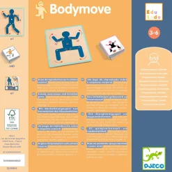 Djeco Eduludo gra edukacyjna BODYMOVE