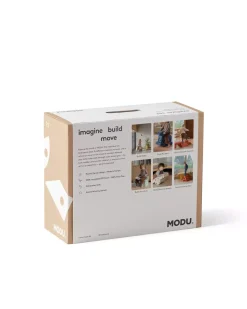 MODU Explorer set - Kreatywne klocki rozwijające motorykę dużą: Burnt Orange, Dusty Green 8w1