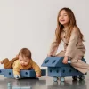 MODU Explorer set - Kreatywne klocki rozwijające motorykę dużą: Deep blue, Sky blue 8w1