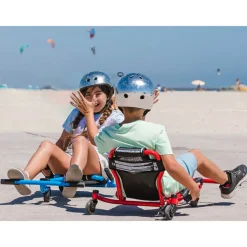 EzyRoller Spinner X Pojazd gokart napędzany nogami z funkcją 360° 4-12 lat - Pink