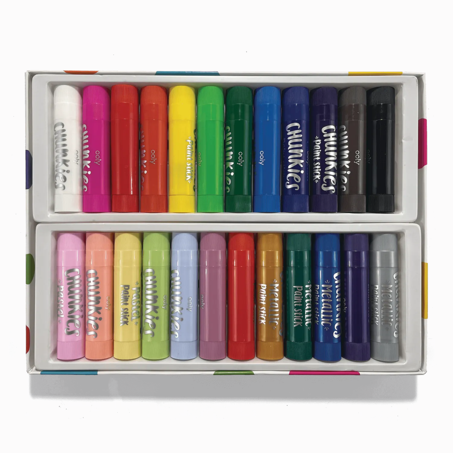 Ooly Farba w kredce 24 szt., Chunkies Paint Sticks
