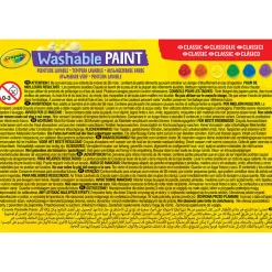 Crayola Farby akwarelowe w tubkach, 6 kolorów