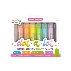 Ooly Farby Kropkowe Dot-A-Lot, Perłowe, 8 farb