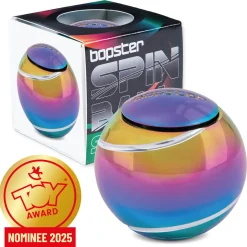 Bopster Fidget Spinner, Spin Ball - Wielokolorowy, Metaliczny
