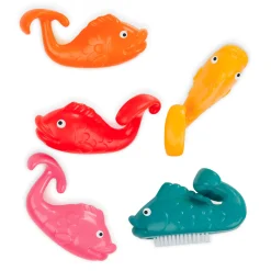 B.Toys Fish & Splish – statek z akcesoriami - wersja jasnoniebieska