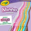 Crayola Flamastry błyszczące Shimmer, 8szt.