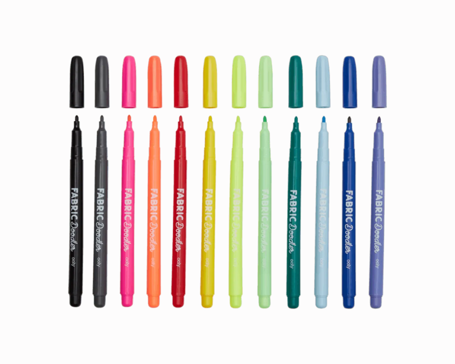 Ooly Flamastry do Tkanin, Fabric Doodlers