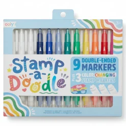 Ooly Flamastry z magicznymi stempelkami, Stamp-a-Doodle