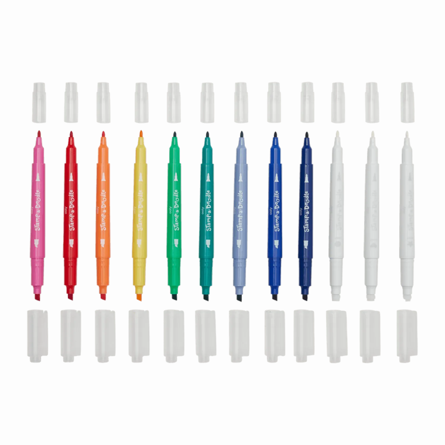 Ooly Flamastry z magicznymi stempelkami, Stamp-a-Doodle