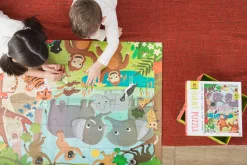 Ludattica GIGANT PUZZLE – puzzle podłogowe – DŻUNGLA