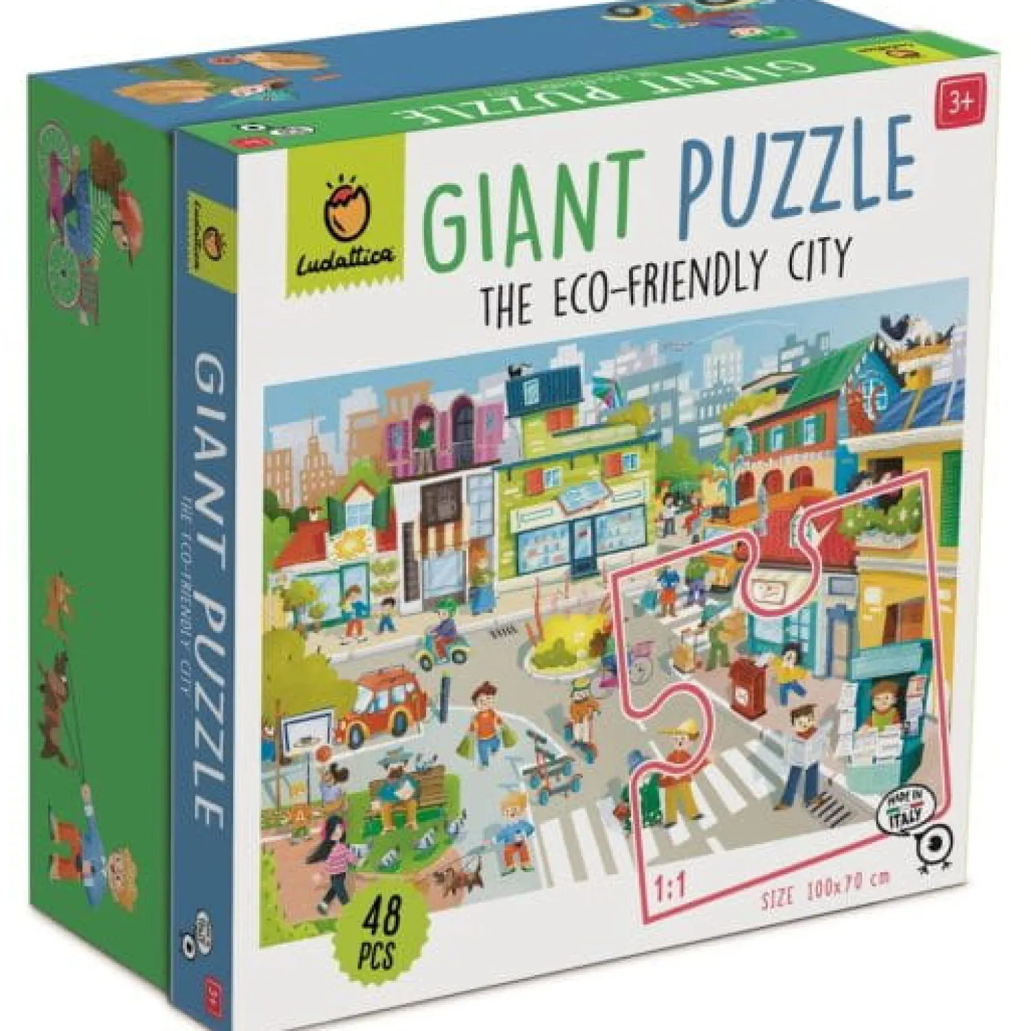 Ludattica GIGANT PUZZLE – puzzle podłogowe – EkoMIASTO