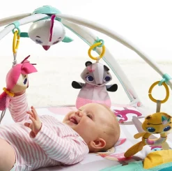 Dzieci Tiny Love Gimnastyka mata edukacyjna dla bobasa z pałąkami - Świat Małej Księżniczki