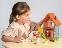 Tender Leaf Toys Gniazdko rodziny Robin