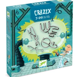 Djeco Gra Crazix - rozłącz elementy