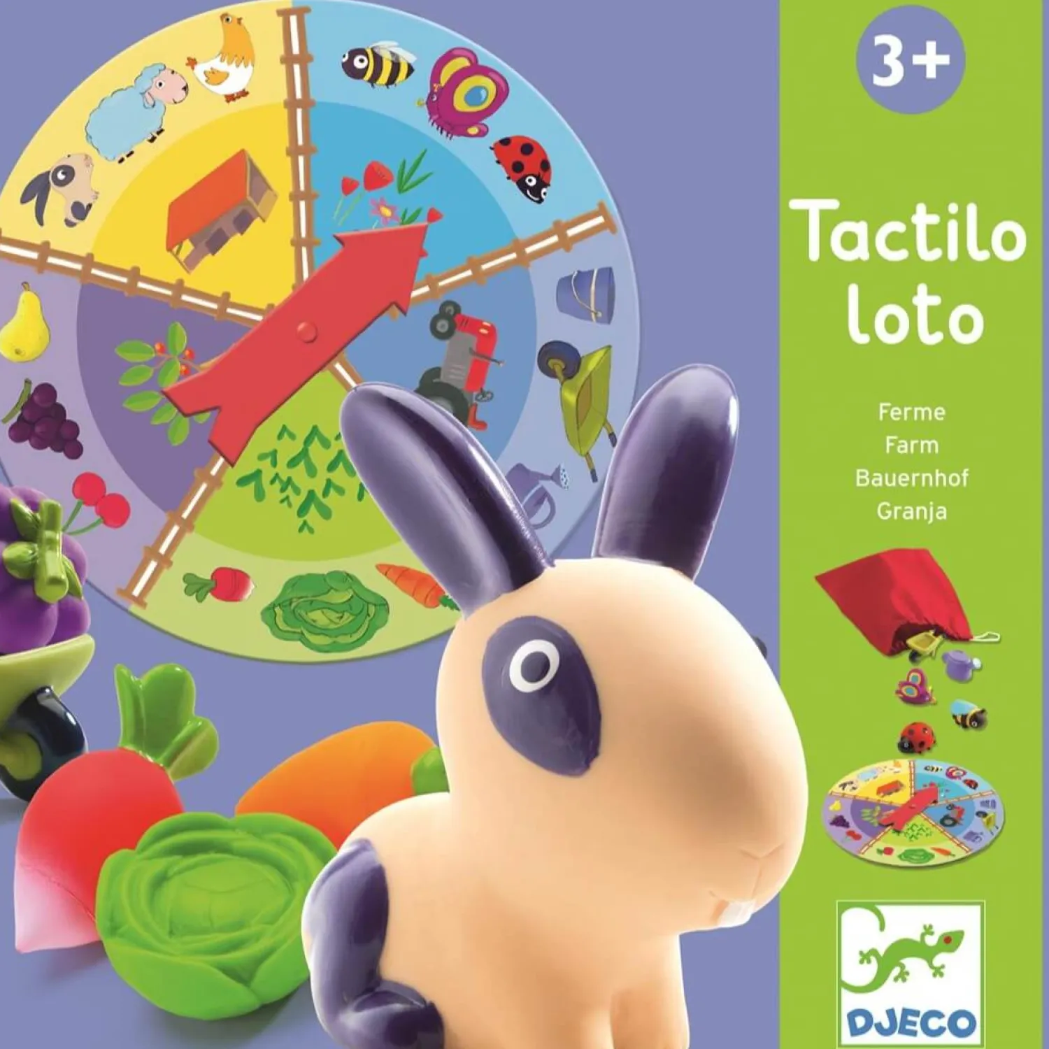 Djeco Gra edukacyjna Lotto Farma