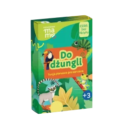 rozwojowa mama Gra karciana "Do dżungli" 3+