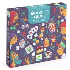 Djeco Gra logiczna Qui-a-quoi? 7+