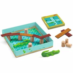 Djeco Gra logiczna SoLogic CROCO BRIDGE 5+