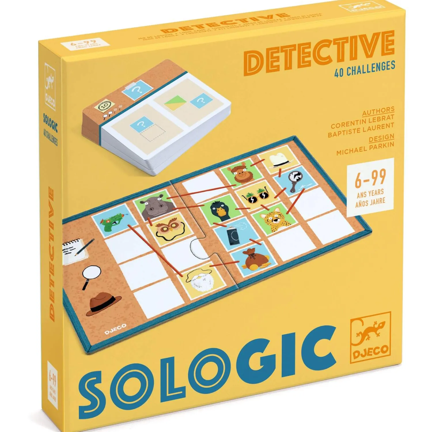 Djeco Gra logiczna SoLogic DETEKTYW 6+
