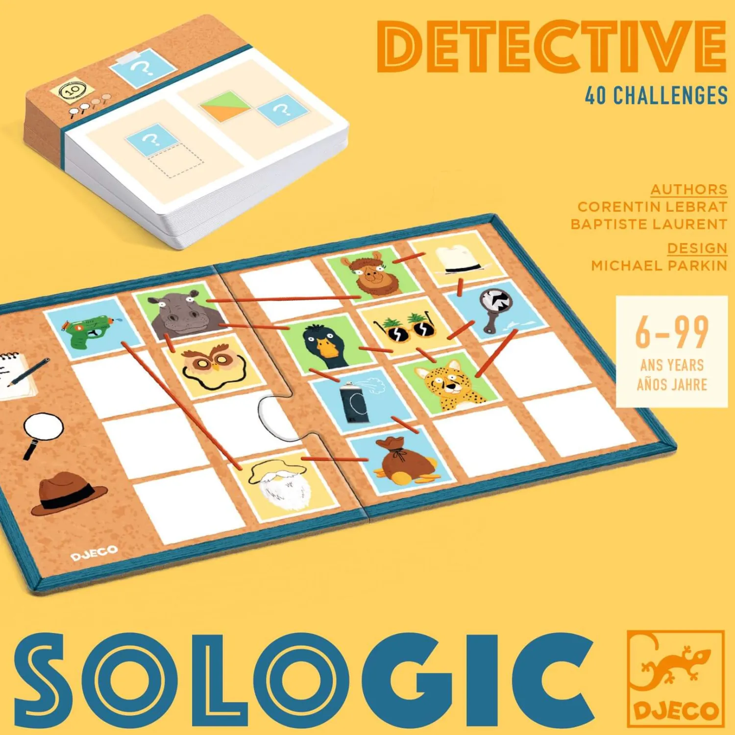 Djeco Gra logiczna SoLogic DETEKTYW 6+