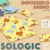 Djeco Gra logiczna SoLogic IMPOSSIBLO ANIMO 6+