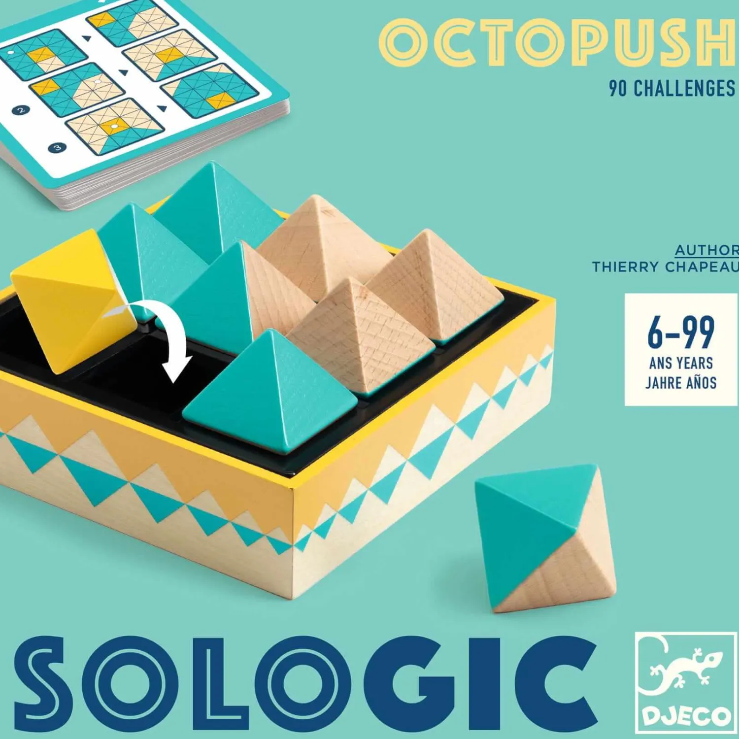 Djeco Gra logiczna SoLogic OCTOPUSH 6+