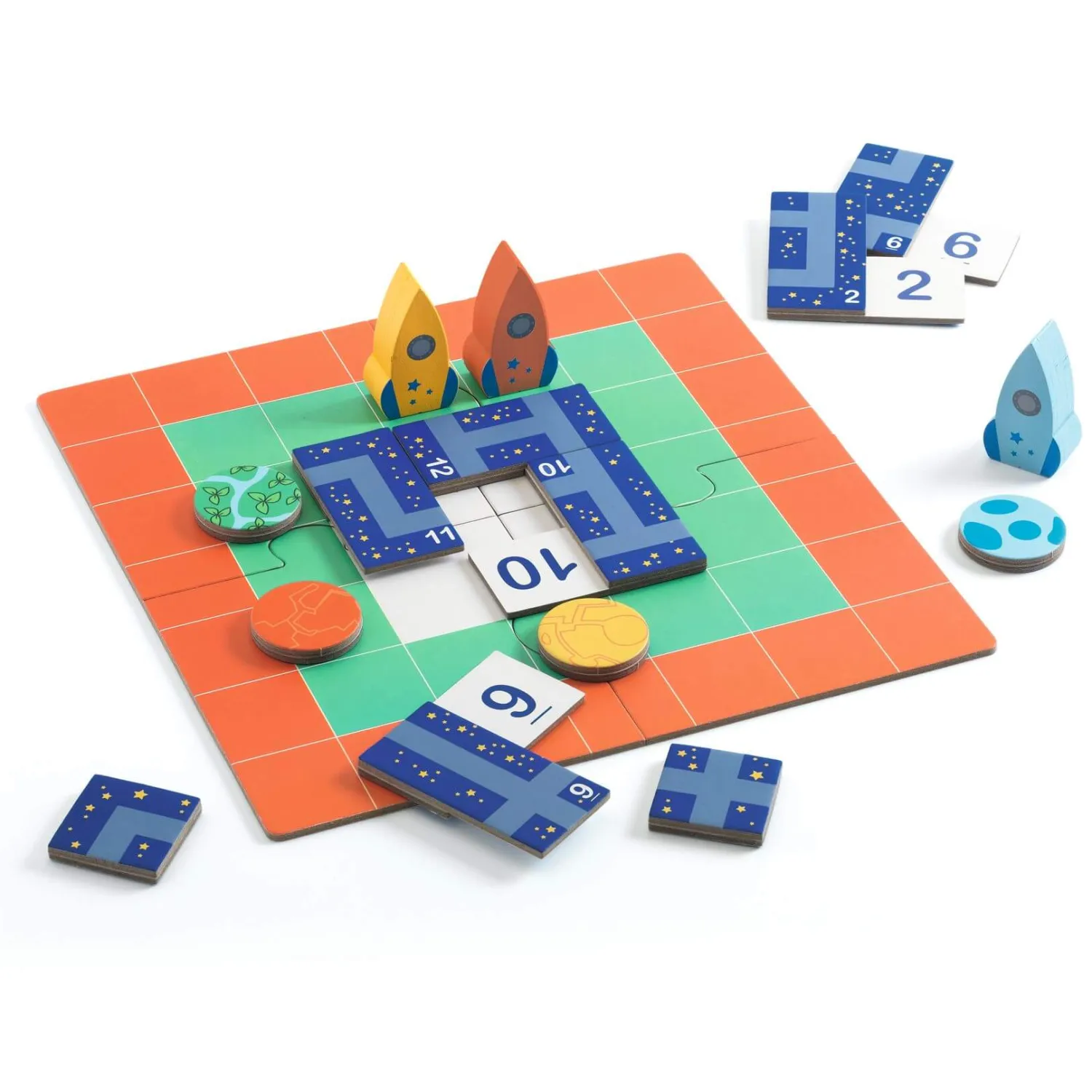 Djeco Gra logiczna SoLogic ROCKET TRACK 7+