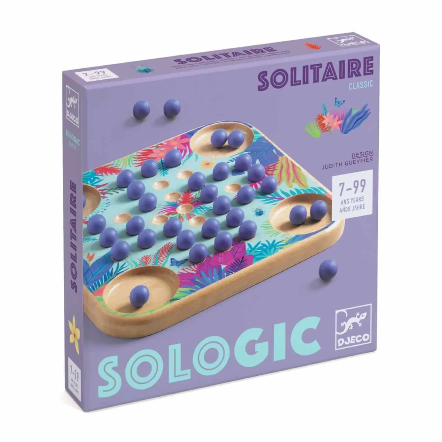 Djeco Gra logiczna SoLogic SOLITAIRE 7+