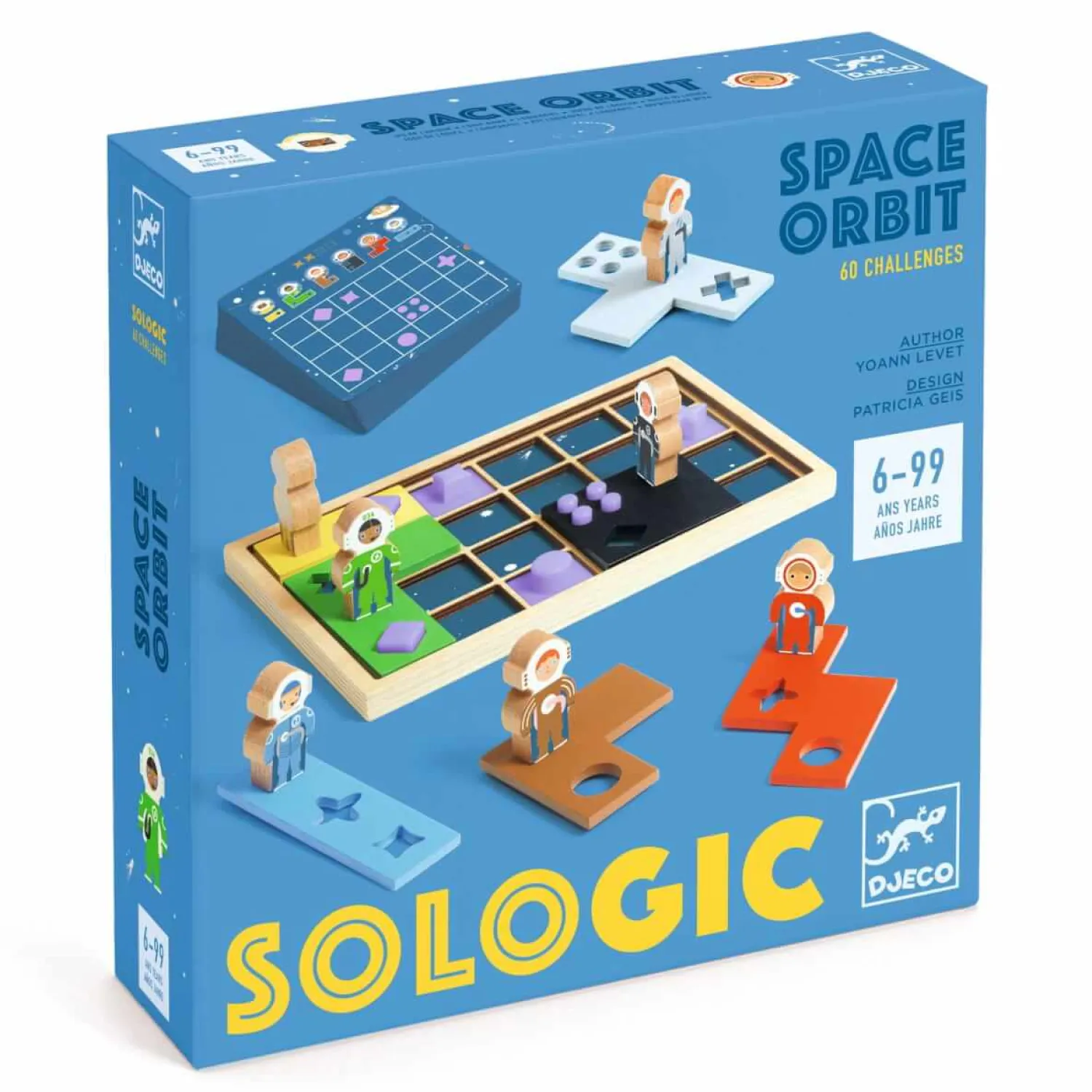 Djeco Gra logiczna SoLogic SPACE ORBIT 6+