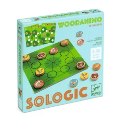 Djeco Gra logiczna SoLogic WOODANIMO 7+